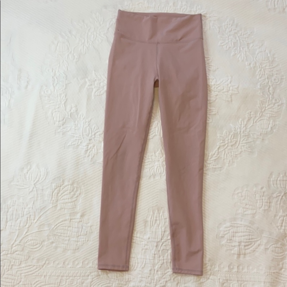 Fabletics yoga/active leggings, pale pink, S